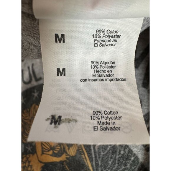 March Woman Graphic Long Sleeve Shirt Fruit Of The Loom HD Cotton Medium Gray - Picture 3 of 16